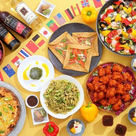 【土日祝】ワールドランチブッフェ(6月6日~8月8日) 大人5,600円/小学生2,800円※未就学児無料