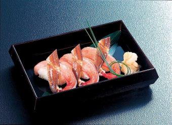 新鮮雪蟹握壽司（3隻）