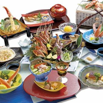 《夏のうなぎとかにフェア》梔子 くちなし【11品】　9350円（税込）