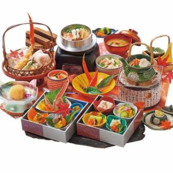 【秋フェア】限定30食！かにと松茸御膳「秋桜（こすもす）」5500円(税込)