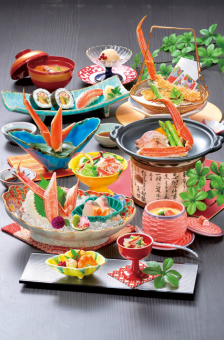 かに会席　流氷　【10品】　7150円(税込)