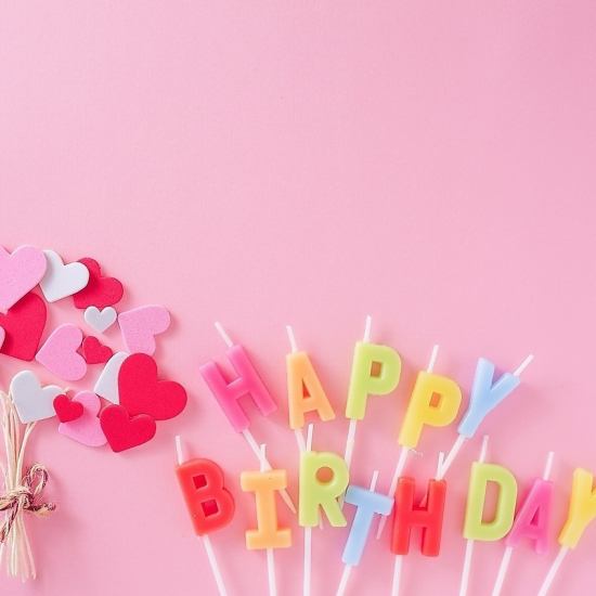 誕生日や記念日に☆サプライズデザートも事前予約でご用意可能◎