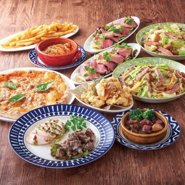 4名様から◎【*Casual Plan*3000円】全8品★2時間飲み放題付!!