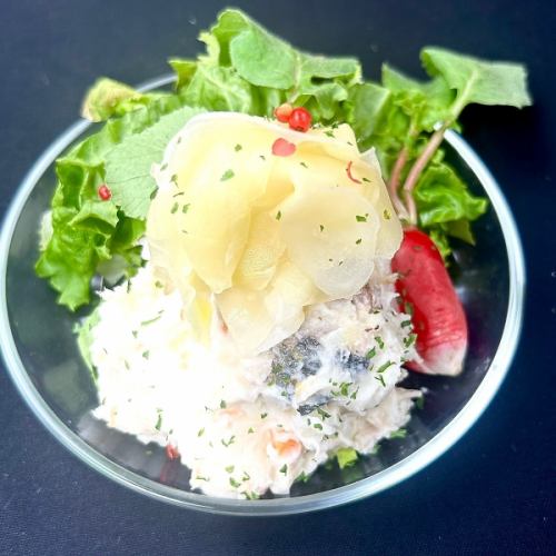 ガリ鯖ポテトサラダ