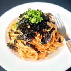 明太子ガーリックパスタ