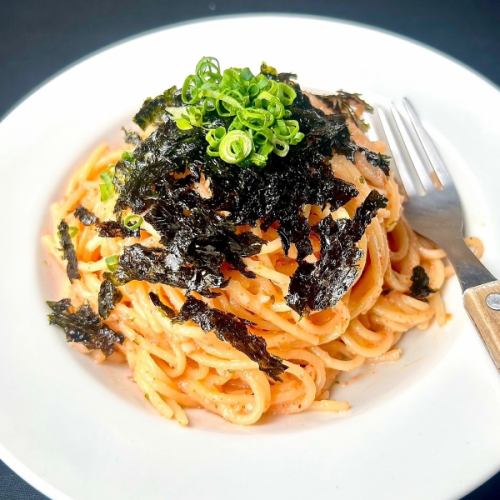 明太子ガーリックパスタ