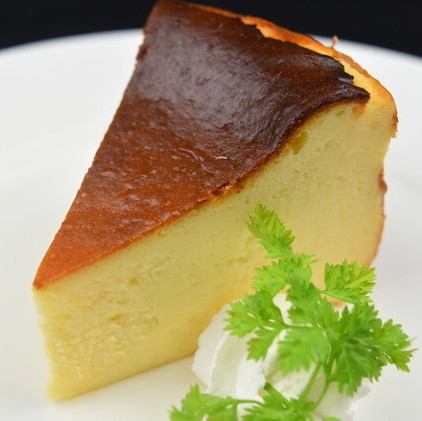 Our most popular homemade Basque cheesecake