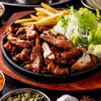 【生ビール付】『Cコース』グリルケバブや窯焼きスパイシーチキンなど2時間飲み放題付【全12品】