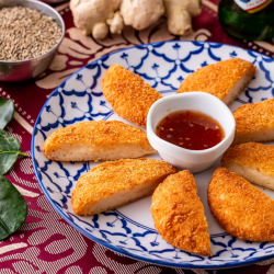 Deep-fried shrimp paste