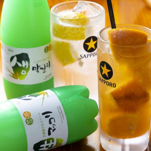 定番から王道の韓国ドリンクまで☆