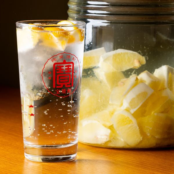【2時間/2,500円(税込)】生絞り★純ハイ×レモンサワーが飲み放題♪