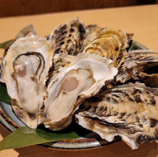 牡蠣愛好者的牡蠣套餐：4,500日圓，含無限暢飲