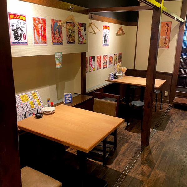 [2nd floor] Table seats are available.2 people or more OK! Banquets for large groups also OK♪ Please contact us!