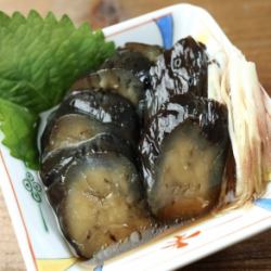 ナスの揚げ浸し