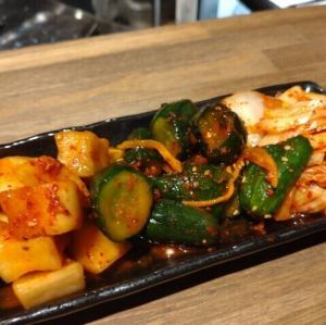 キムチ3種盛り