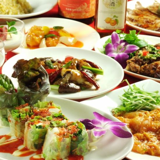 2-hour all-you-can-drink draft beer + authentic Chinese 8-dish course from 5,000 yen!