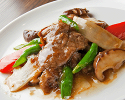 蚝油炒十胜肉/黑胡椒炒十胜肉/芥末炒十胜肉
