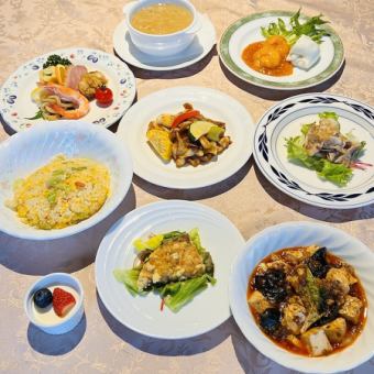 6月1日より　フカヒレスープ付き（お料理のみ）個室完備　お一人様7,700円◆3名様より卓盛　提供