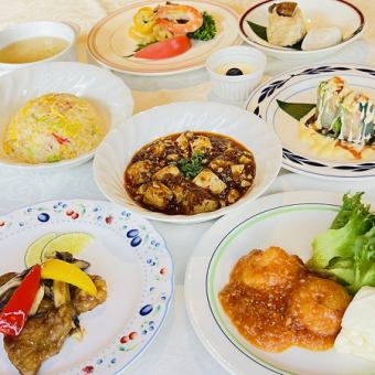9月から11月フカヒレスープ付き（お料理のみ)お一人様7,500円◆3名様より卓盛【全席個室ご案内】