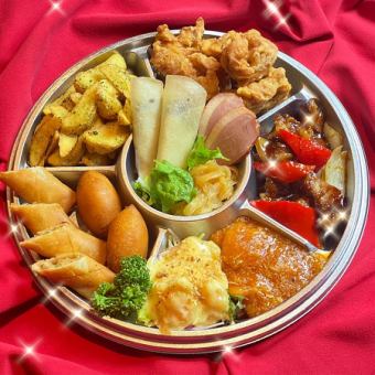 【テイクアウト】北京ダック付きクリスマスオードブル12/21より25日(2人前より可)1人前3000円