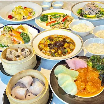 【日から木曜日特別プラン】(税込)6000円　個室中華☆2時間飲み放題付き3名様より　卓盛