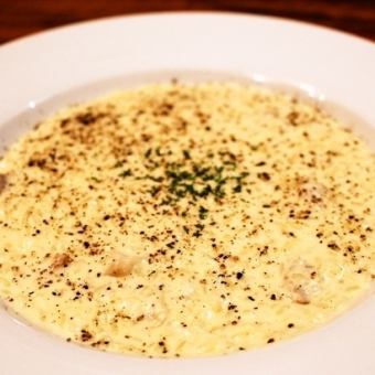 ポルチーニ茸のクリームリゾット