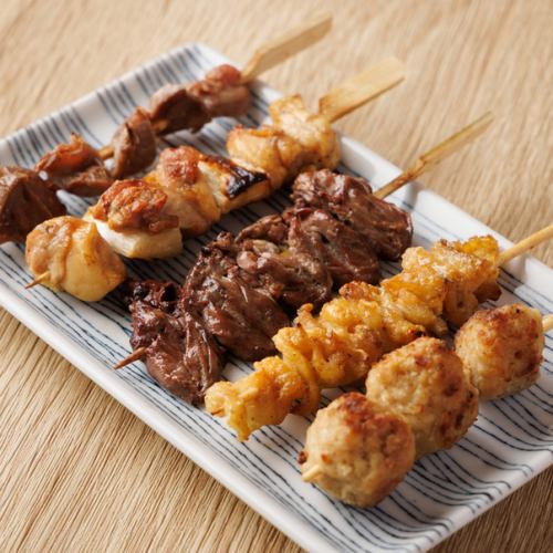 Assorted 5 pieces of yakitori