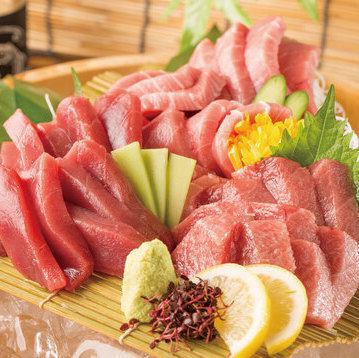 当天早上从产地直送的新鲜鱼