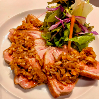 鴨肉タタキ