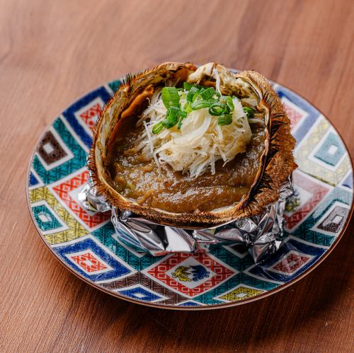 蟹味噌甲羅焼き