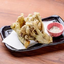 愛別産ジャンボ舞茸の天ぷら