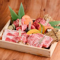 和牛5種盛り合わせ「極」