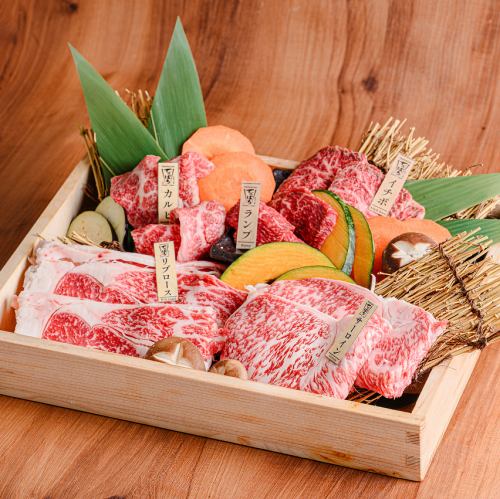 和牛5種盛り合わせ「極」