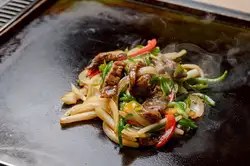 道産和牛の青椒肉絲
