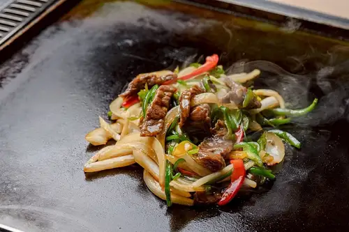 道産和牛の青椒肉絲