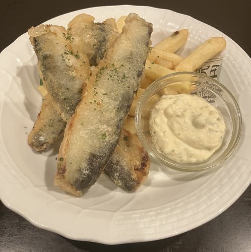 ニシンのフィッシュ＆チップス
