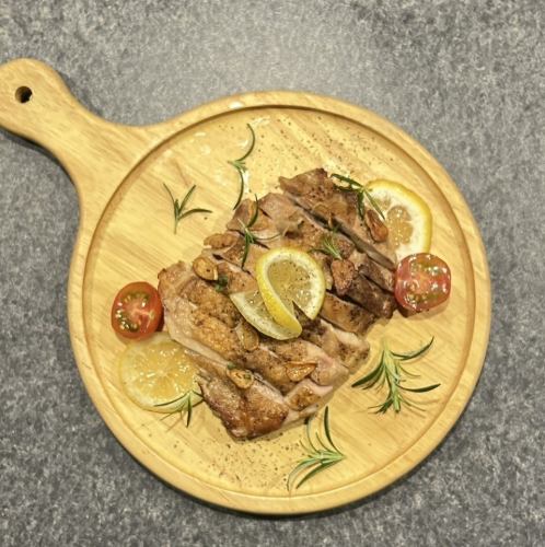 自慢のステーキ