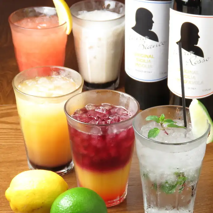 □ソフトドリンク飲み放題プラン□2時間制☆ソフトドリンク飲み放題
