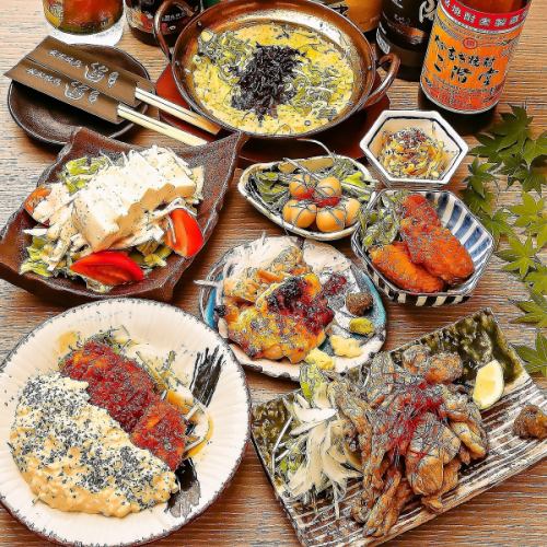 연회 코스 전 6품 3,500엔~