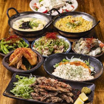 [2-hour all-you-can-drink included] Kuwadori Enjoyment Course - Golden Chicken Wings & Chicken Nanban - (6 dishes total) 4,000 yen