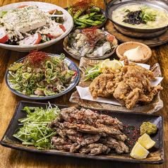 [2 hours of all-you-can-drink included] Kuwadori reasonable course, 6 dishes total, 3,500 yen (tax included)