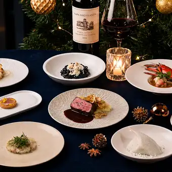【Christmas Dinner】早期予約25%割引き プレミアムクリスマスコース 全8品〈12/19~12/25〉