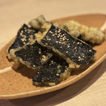 Korean seaweed tempura snack