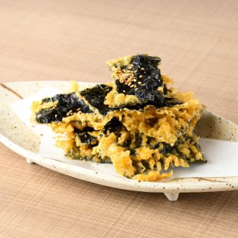 韓国海苔の天ぷら
