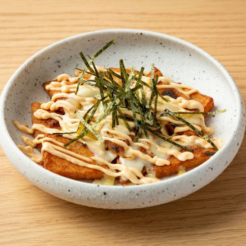 Fried yam with cheese and mentaiko mayonnaise