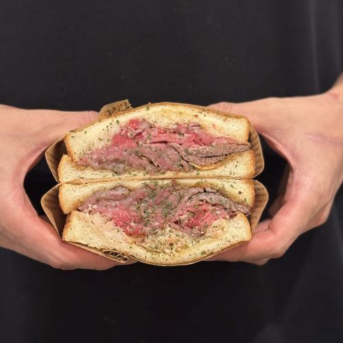 Japanese Black Beef Sirloin KANIKU Sandwich