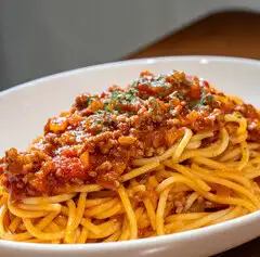 ミートソーススパゲッティ