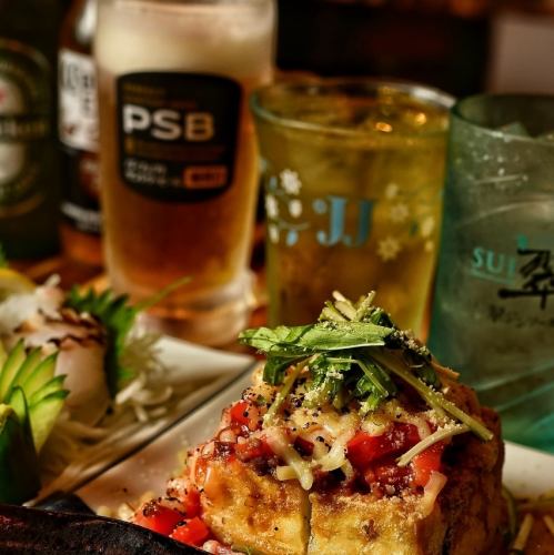 《充実の飲み放題》お酒好きが喜ぶラインナップ！