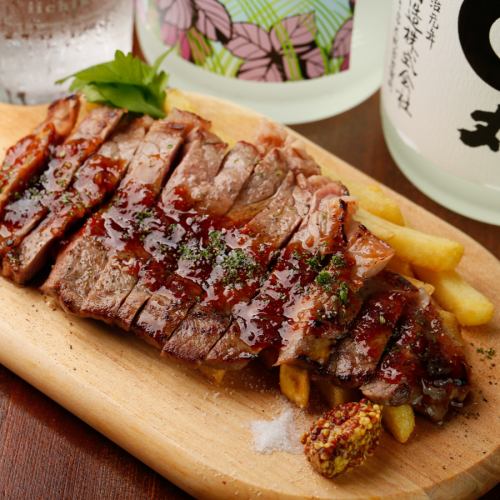 Japanese style beef steak