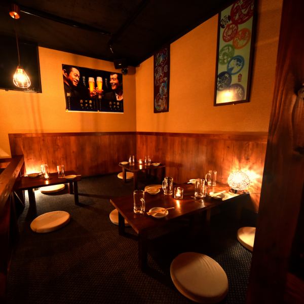 A 3-minute walk from Shibuya Station! Would you like to have a drink in Shibuya after work? Table seats and private rooms are also available.Banquets can accommodate up to 100 people.Enjoying the famous yakitori grilled over a flame at the counter is also a point! There is also a 10% off coupon that can be used every day.